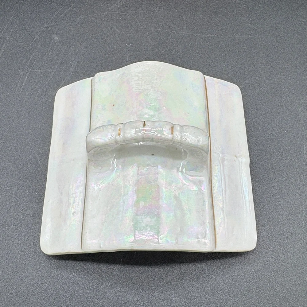 Vintage 1930 MEPOCO WARE Lusterware Rice Canister Made in Germany